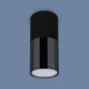 DLR028 6W 4200K черный матовый/черный хром Накладной точечный светильник Elektrostandard DLR028 6W 4200K черный матовый/черный хром
