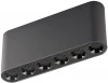 7092/15CL Потолочный линейный светильник Odeon Light Small 7092/15CL черный/металл/акрил LED 15W 3000K 220V