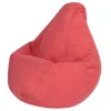 5023011 Кресло мешок Dreambag Груша Коралловый Велюр (L, Классический) 5023011