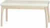 007561 Скамья для прихожей мягкая, экокожа крем, каркас лак от фабрики Mebelik