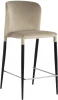 УТ000035315 Стул полубарный Stool Group Лори велюр бежевый УТ000035315