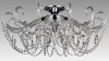 IMPERIA PL6 CHROME/TRANSPARENTE Потолочная люстра Crystal Lux IMPERIA PL6 CHROME/TRANSPARENTE