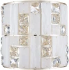 5072/28WL Бра Odeon Light Crossa 5072/28WL золото/прозрачный/белый/металл/хрусталь/алебастр LED 15W (220V)