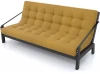 19444 Диван Arsko Локи венге желтая рогожка