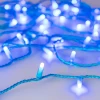 031199 Светодиодная гирлянда ARD-STRING-CLASSIC-10000-BLUE-100LED-MILK-FLASH Blue (230V, 7W) (IP65)