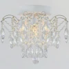 04039-0.3-04 WH+GOLD PN Потолочная люстра хрустальная Reluce 04039-0.3-04 WH+GOLD PN (220V)