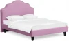 663262 Кровать Queen II Victoria L 1600 ОГОГО (арт.663262), (Ткань/Сиреневый)