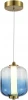 SL1193.323.01 Подвесной светильник ST Luce Summer SL1193.323.01 Латунь/Голубой LED 1*10,8W 3000K