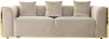 102AN-DIV-9173-BEG 102AN-DIV-9173-BEG Диван Bern трехместный, велюр бежевый 233*96*69см Garda Decor