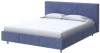 2015970 PROxSON Кровать Novo (Ткань: Велюр Casa Сапфировый) 140x200