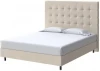 2026361 PROxSON Кровать Madrid Boxspring Standart (Ткань: Велюр Ultra Песочный) 80x200