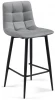 502079 Полубарный стул Notta Чилли К темно-серый / черный 502079