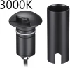 6662/1GL3 Встраиваемый грунтовый светильник Odeon Light Wald 6662/1GL3 черный/металл IP67 LED 3W 3000K 12V/24V (круглые)