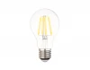 205029 Лампочка светодиодная филаментная груша прозрачная колба E27 6 Вт 4200K холодное свечение Ambrella Filament 205029