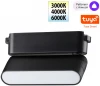 359466 Трековый смарт-светильник для низковольтного шинопровода Novotech Easy 359466 черный с двумя режимами работы LED 6W 24V 3000-6000K (умный дом - Алиса, Tuya Smart)