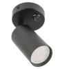 DLC-S620 GU10/B BLACK Спот накладной Fametto Sotto DLC-S620 GU10/B BLACK с выключателем на корпусе