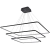 S111024/3SQ 160W Black In Люстра подвесная светодиодная Donolux, 3 плафона, 160W, черный с белым