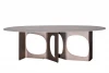 58DB-24236 Стол обеденный Травертин (Travertine), столешница травертин 240*110*76см Garda Decor 58DB-24236