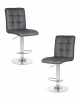 LM-5009-N_CH-M_EL-188-55 Набор 2 шт стул барный DOBRIN KRUGER (серый)