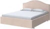 2022411 PROxSON Кровать Classic (Ткань: Велюр Teddy Тауп) 90x190