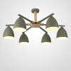 Noa01 Потолочная люстра на штанге NOA 6 Olive ImperiumLoft Noa01 (183463-26)