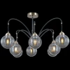 IL0433-8PSQ-79 BK AB Потолочная люстра на штанге ILLUMICO IL0433-8PSQ-79 BK AB (220V, шар)
