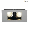 112434 Встраиваемый точечный светильник Slv Indi Rec 112434