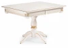 483898 Стол Woodville Матис молочный / золото 483898