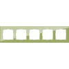 WL01-Frame-05 Рамка на 5 постов Werkel Favorit, фисташковый