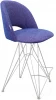 4367445502 Стул полубарный SHT-ST34/S66-1 синий мираж/хром лак Sheffilton 4367445502