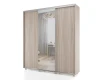 102098 Шкаф-купе, 177х60х230 Шимо светлый с зеркалом МАМА Prime 102098