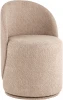 УТ000039105 Пуф Loreen вращающийся букле капучино Stool Group (арт.УТ000039105)