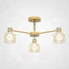 CORF-B01 Потолочная люстра на штанге Corf B3 Yellow 3 Lamps ImperiumLoft Corf-B01 (189494-26) (220V)