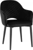 УТ000038256 Стул Stool Group Венера диамант велюр черный