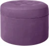 333584 Пуф Barrel большой ОГОГО (арт.333584), (Ткань/Сиреневый)