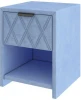 2028084 PROxSON Тумба Side (Ткань: Велюр Teddy Небесно-голубой) 44x45