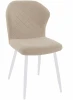 00-00058893 Стул 239 B03 BEIGE, ножки белые Dikline 00-00058893