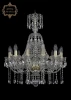 11.12.12.195.XL-68.Gd.Sp Подвесная люстра Art Classic 11.12 11.12.12.195.XL-68.Gd.Sp (220V, хрусталь, на цепи, подсвечник, свеча)
