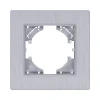 EP1GY Рамка 1-постовая серый Kollinger Eleganz Plex EP1GY
