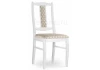 450676 Обеденный стул Woodville Киприан белый / бежевый 450676