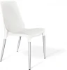 6778513804 Стул Sheffilton SHT-S75-1 белый/хром лак