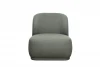 CAPRI BASIC-Norton Graphite Кресло Капри Бейсик(Capri Basic), рогожка т.серый Norton-Graphite 80*90*82см Garda Decor