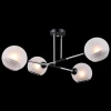 IL9900-4CSQ-79 CR BK Потолочная люстра на штанге ILLUMICO IL9900-4CSQ-79 CR BK