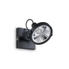 GLIM PL1 NERO Спот Ideal Lux Glim PL1 NERO