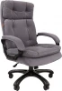 CHAIRMAN 442 ткань Компьютерное кресло CHAIRMAN 442 ткань (Пластик,Велюр/Серый)