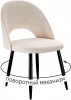 00-00073775 Стул DikLine 283 поворотный C103 крем, ножки черные арт.00-00073775