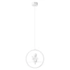 A6065SP-1WH Подвесной светильник Arte Lamp Paradise A6065SP-1WH (для детской, LED, 220V, на проводе, кольцо, ангелы)