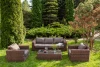 BS3C2T-4-SET brown "Боно" лаунж-зона из искусственного ротанга, цвет коричневый 4SIS арт.УТ-00005079