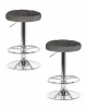 LM-5008-N_CH-M_V-MJ9-75 Набор 2 шт табурет барный DOBRIN BRUNO (серый велюр (MJ9-75))