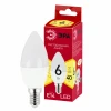 LED B35-6W-827-E14 R Лампочка светодиодная E14 6W ЭРА LED B35-6W-827-E14 R